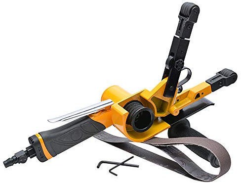 Toplionace 5-120mm Pneumatische Rundrohr Gürtel Maschine Luft Edelstahl Biegen Stahlrohr Polieren Schleifmaschine