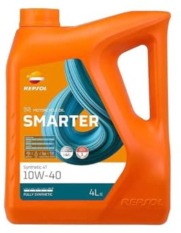 REPSOL aceite lubricante sintético para moto RACING OFF ROAD 4T 10W-40 4L