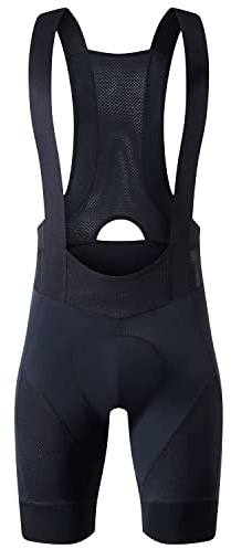 Cycling Bibs Men Cycling Bib Shorts Men Road Bike Bicycle Breathable Padded Riding Tights Bib Shorts Cycling Mens B-Black