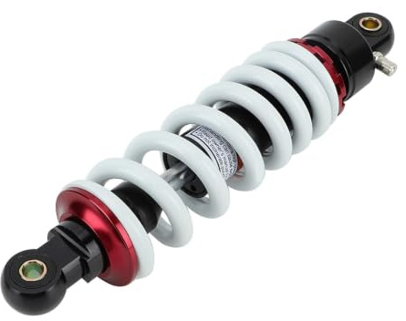 Amortiguador de Choque, 290 Mm Amortiguador de Choque Trasero Ajuste de Resorte de Suspensión para Dirt Pit Bike ATV