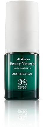 M. Asam Beauty Naturals AUGENCREME (15ml) – 360°-Effekt spendet Feuchtigkeit & strafft, glättet Falten & mildert Augenringe, zertifizierte Naturkosmetik in nachhaltiger Verpackung, vegane Augenpflege