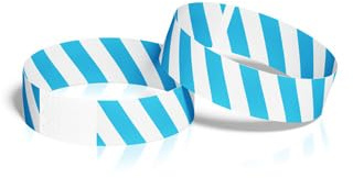 ID&C 1000-Pack Neon Blue Tyvek Wristbands – Durable, Waterproof, Tamper-Proof Bands for Crowd Control & Events