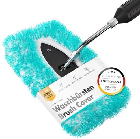 Chemicalworkz® Wash Brush Cover (türkis) - Auto Bürstenüberzug für SB-Box, Waschpark-Bürsten - Mikrofaser Waschbürstenüberzug, Waschanlage, Autoschwamm - Für die schonende Auto Wäsche