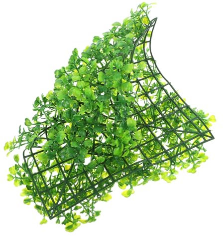 GRIRIW Artificial Aquarium Grass Lawn Fish Tank Plants Realistic Lifelike Underwater Grass Turf Freshwater Saltwater Tanks Decorative Aquatic Landscape