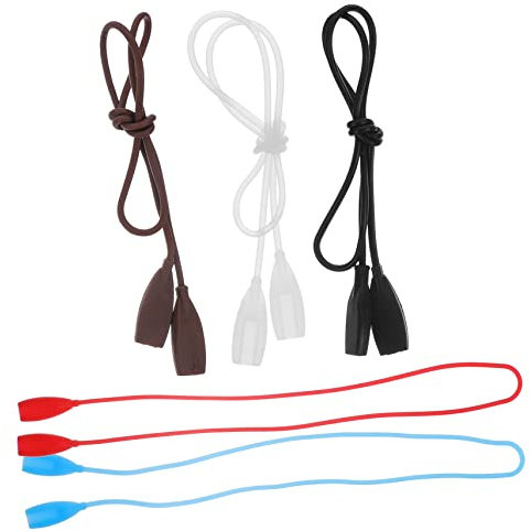 ANDRESLAD Brillen-ohrband 5 Stück Brillenband Nicht Aus Glas Seil Austauschbarer Brillen-ohrgriff Silikon-glaskordel Rutschfestes Brillen-lanyard
