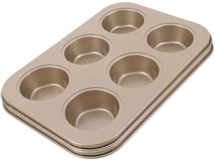 FUNNETOYU 2stücke Antihaft Cupcake Muffin Backform Backblech Muffinform Mini Kuchenformen Backblech Für Mini Torten Und Ei Kuchen Torte