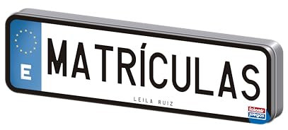 Falomir Matriculas | Juego de palablas y números | Forma Palabras y realiza operaciónes matemáticas | Juego de Agilidad Mental | De 2 a 5 Jugadores (Edad 5+)