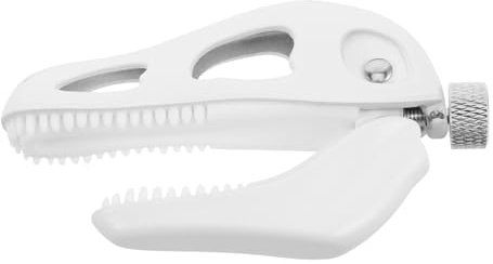 Dinosaurier Gitarren Capo aus Zinklegierung in Weiß für E-gitarre | Silikonauflage, Sichere Fixierung und Leichte Anpassung, Kreatives Design für Mandoline