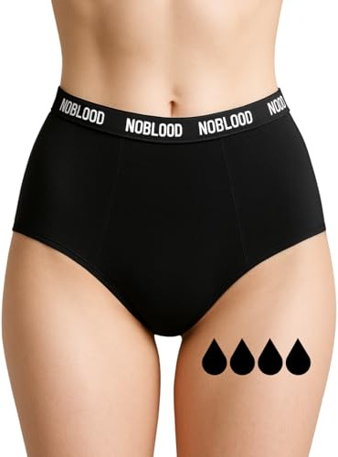 Absorberande menstruationsbyxor = 3 tamponger - Tvättbar - Bomull - Ekologisk - Menstruation - Menstrosor - Hygieniskt periodiskt skydd Lätt till rikligt flöde - XXS / 4XL