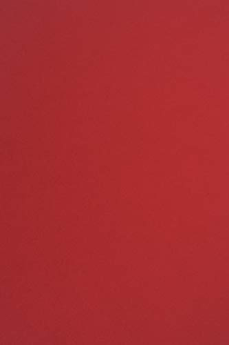 Netuno 20x Tonkarton Rot DIN A4 21 x 29,7 cm 170g Sirio Color Lampone Feinkarton farbig Bastelkarton bedruckbar Tonpapier Kreativkarton Schule basteln bedrucken Dekoration Karten Weihnachten