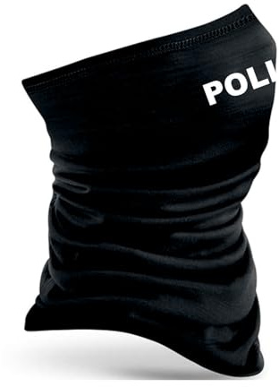 RescPol Schlauchschal Merino mit Aufdruck POLIZEI