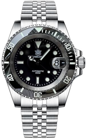 Steeldive SD1953 Mechanische Herren-Armbanduhr, 41 mm, NH35-Uhrwerk, wasserdicht, automatische Taucheruhren