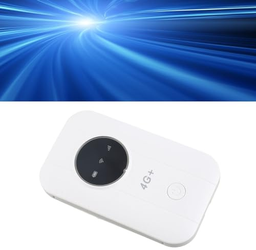 Freigeschalteter Mobiler WLAN-Hotspot, 4G-LTE-Router, 300 Mbit/s 4G-LTE-Modem-Router mit SIM-Kartensteckplatz, Bis zu 10 Geräte, Mobiles WLAN für Reisen, Roadtrip, 3650 MAh