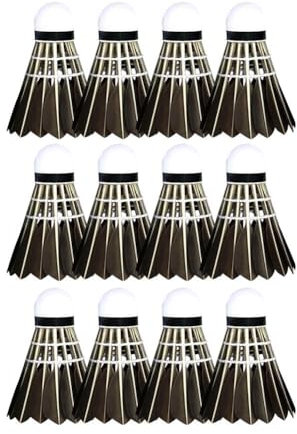 Badminton-Federbälle, Indoor-Outdoor-Sport, Badmintonbälle, winddicht, Gymnastikball, Federball, Sport für Training