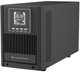 Conceptronic Zeus52e2k 2000va 1800w Online Tower Usv - Iec - Doppelwandler (online) - 2 Kva - 1800 W - Sine - 220 V - 240 V (zeus52e2k)