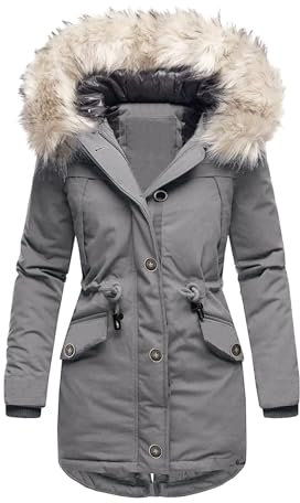 Manteau d'hiver pour femme grande taille, col à revers, manches longues, vintage, manteau épaissi, veste, vêtements chauds et rembourrés pour l'extérieur, vestes d'hiver pour femme, doudoune d'hiver