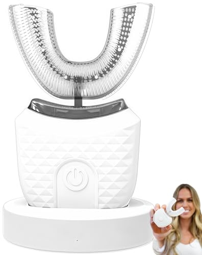 GlowSmile™ Brosse À Dents Ultrasonique Smartbrush, Brosse À Dents Ultrasonique Automatique À 360 °, Instrument De Blanchiment Des Dents À Froid (1 pièce)