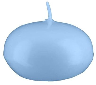Kopschitz Schwimmkerzen Hellblau Ø 42 x 26 mm, 40 Stück