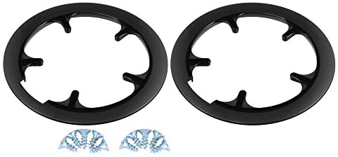 X AUTOHAUX Fahrrad Kettenschutzring Kettenschutzscheibe Kettenblattschutz Abdeckung für Fahrrad Mountainbike