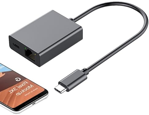 Adattatore di rete per PC - Adattatore Ethernet Plug and Play 1000 Mbps | Adattatore Ethernet Plug and Play per laptop | Adattatore USB Ethernet 1000 Mbps, adattatore USB Ethernet, coppia