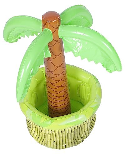 BESPORTBLE Aufblasbarer Kokosnuss-eiskübel PVC Getränkekühler Für Sommerpartys Am Strand Oder Pool Tragbar Für Outdoor-aktivitäten Und Camping