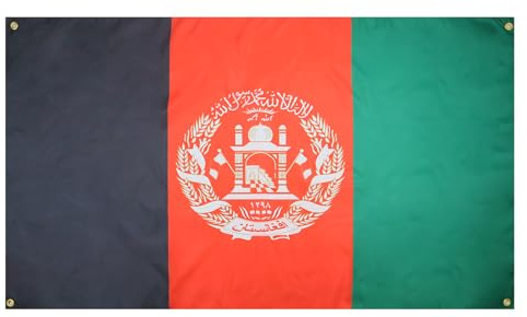 AZ FLAG Flagge Afghanistan 150x90 cm Afghanische Leichtes Polyester 4 Ösen