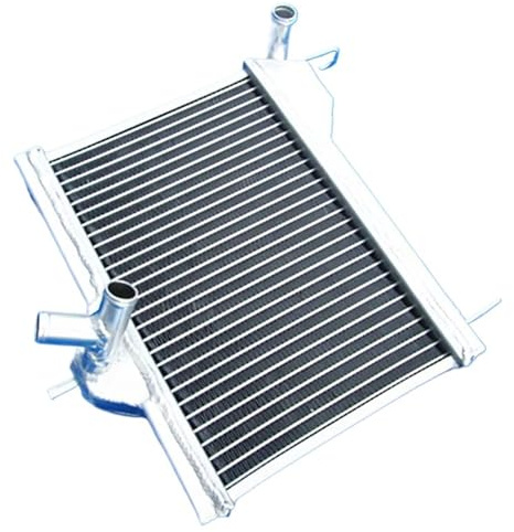 CLWYWUL Serbatoi radiatore per Moto Compatibile con per RD350 per RD250 1973 1974 1975 Radiatore di Raffreddamento del Liquido di Raffreddamento Radiatore in Alluminio per Il Raffreddamento