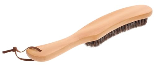Angoily Cepillo de Crin para Polvo Cepillo de Limpieza de Madera Ropa Abrigos Trajes y Quita Pelusas