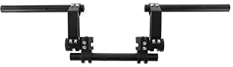 INNOGLOW 7/8 Motorcycle Handlebar Adjustable Steering Handle Bar Set Kit System 22mm Fit for most 125cc scooter