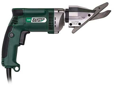 PacTool SS404 Contractor Grade Snapper Shear - Electric Cutter for Fiber Cement Siding - Power Tools for Professionals