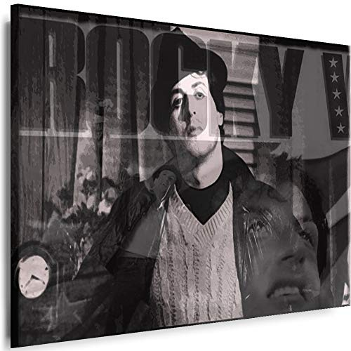 Myartstyle - Bilder Rocky 120 x 80 cm Leinwandbilder XXL - 1 Teilige Wandbilder Film Popular Movies Kunstdrucke w-P-2020-031