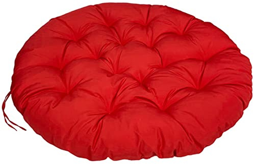 ZTGL Papasansessel Kissen Wasserdicht, Polster Bodenkissen für Schwenksessel, Rund Papasan Sessel, Indoor & Outdoor Polyrattan Sessel