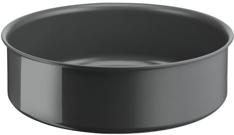 Lagostina Ingenio Vivissima, Tegame in Ceramica Antiaderente 24cm Utilizzabile con Manico Rimovibile, 100% Alluminio Riciclato con Thermo-Signal, Adatto a Tutte le Fonti di Calore Inclusa Induzione
