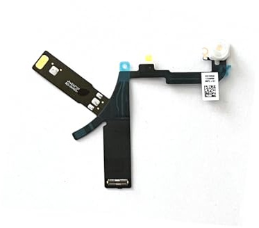 Flash Light Flex Cable for iPhone 15 Series 15 / 15 Plus / 15 Pro / 15 Pro Max. Flashlight, Microphone, LED Flash Light Replacement Part OEM (15 Pro)