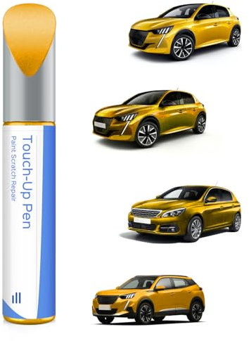 KLT Jaune Faro Nacre vernice per ritocchi Peugeot esatta corrispondenza – riparazione di graffi e scheggiature