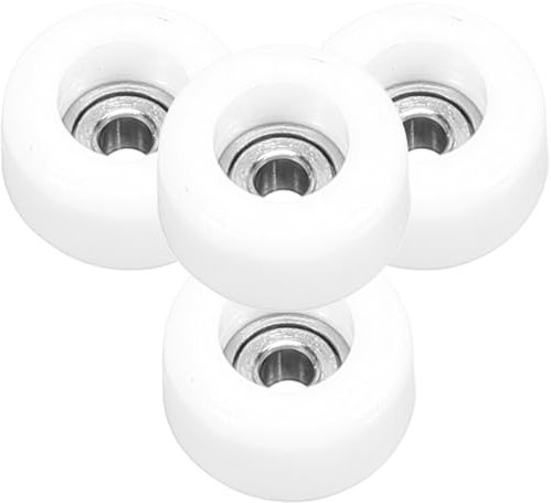 Alipis 4stücke Finger Skateboard Räder Hochgeschwindigkeits-fingerroller Stressabbau Fingerkoordination Und Geschicklichkeitstraining Tischspielzeug Für Entspannung