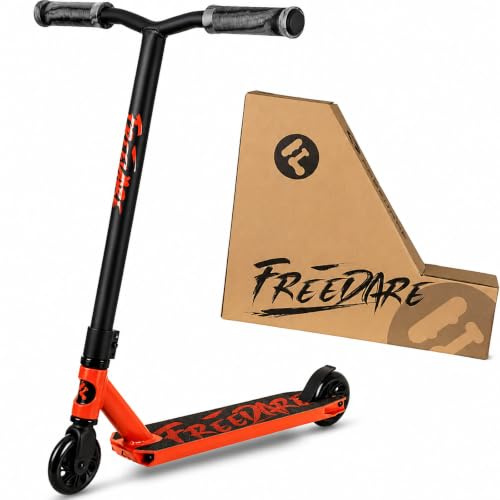 FREEDARE Pro Stunt Scooter for Kids, Teens, Adults, 8 Years Old Above Freestyle Street Scooter for Intermediate and Beginner Skate Park