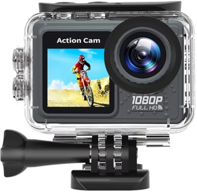 Jooehyer WiFi Action Camera 120¡ã Wide Angle Sport Camcorder Action Camera with Accessories Kit