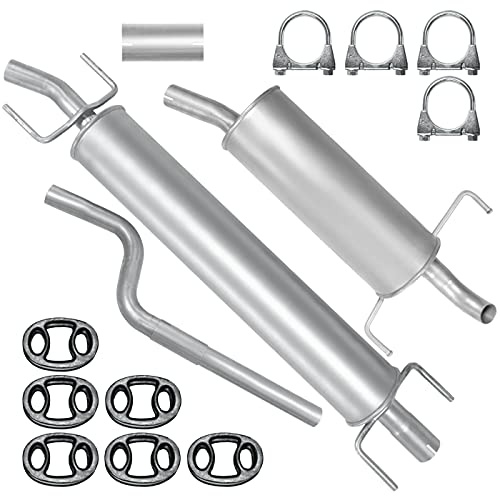 FERROZ Auspuff für Opel Astra H III 3 2004-2010 | Mitteltopf und Endtopf, Motoren: 1.6 -1.8 | Fließheck, Coupe GTC