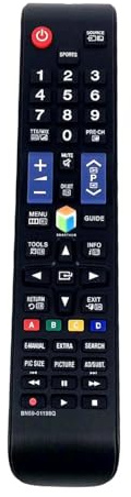 ATOMUSERLY 1 Mando a Distancia BN59-01198Q for televisores LCD 3D UE40JU6445 UE40JU6410S UE32J6300AK Serie 6 JU6800 Smart TV BN59-01198C