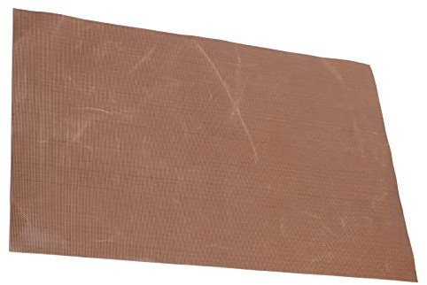 ViaGasaFamido Foglio in PTFE, Panno per Alte Temperature, Carta Antiaderente, 39,4 X 39,4 Pollici per Pressa a Caldo e Lavorazione Artigianale (0.08)