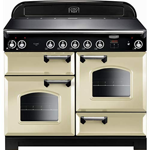 Rangemaster CLA110EICR/C Freestanding A/A Rated Electric Range Cooker -Cream / Chrome