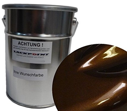 Lackpoint 0,5 Liter Spritzfertigen Basislack für BMW B09 Braun Metallic Autolack neu