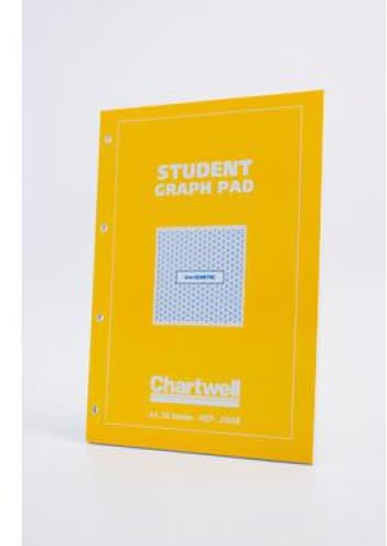 Chartwell Millimeterpapier, A4, 70 g/m2, isometrische Lineatur, 50 Blatt, 10 Stück