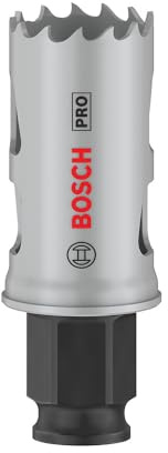 Bosch 1x PRO Multi Material Power Change Plus Hole Saw (for Softwood, Drywall, Ø 25 mm, Professional Accessory Rotary Drill/Drivers)