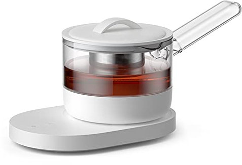 Side-Handle Hot Tea Machine, Electric Automatic Coffee Maker, Magnetic Teapot Cover, Heat Preservation Cold Preservation, Suitable for Coffee, Tea, Beverages, Etc.