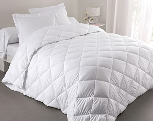 Umberto Ravelli Ensemble Couette 2 Place 220 x 240 cm 450 Grs/m et Deux oreillers 60 x 60 cm