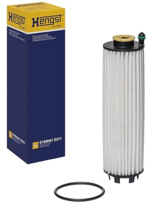 HENGST - Ölfilter E159H01 D311 - Öl-Filtereinsatz für KFZ | Hochwertiger Motorölfilter für KFZ mit Otto- oder Dieselmotor - Robuster Ölfilter mit hoher Schmutzaufnahmefähigkeit