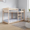vidaXL Etagenbett 75x190 cm Massivholz Kiefer