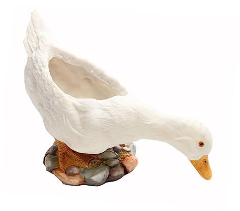 Supvox Tischständer 1stk Sukkulenten-töpfe Pflanzentopf Tierharz Sukkulenten Blumentopf Pflanztopf Für Tiere Blumentopf Kunstharz Pflanzenbehälter Für Haushalt Mini Büro Tiermedizin Weiß
